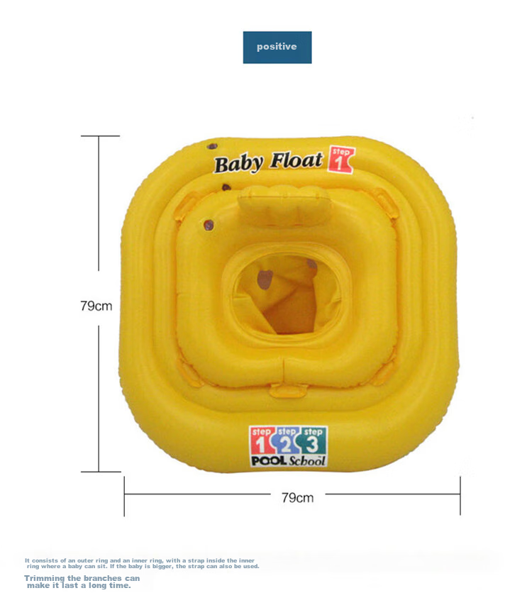 INTEX Baby Toy, Float Ring, Children's Swimming Seat, Suitable for Toddlers And Infants Aged 1-2 Years Old, 56587 7