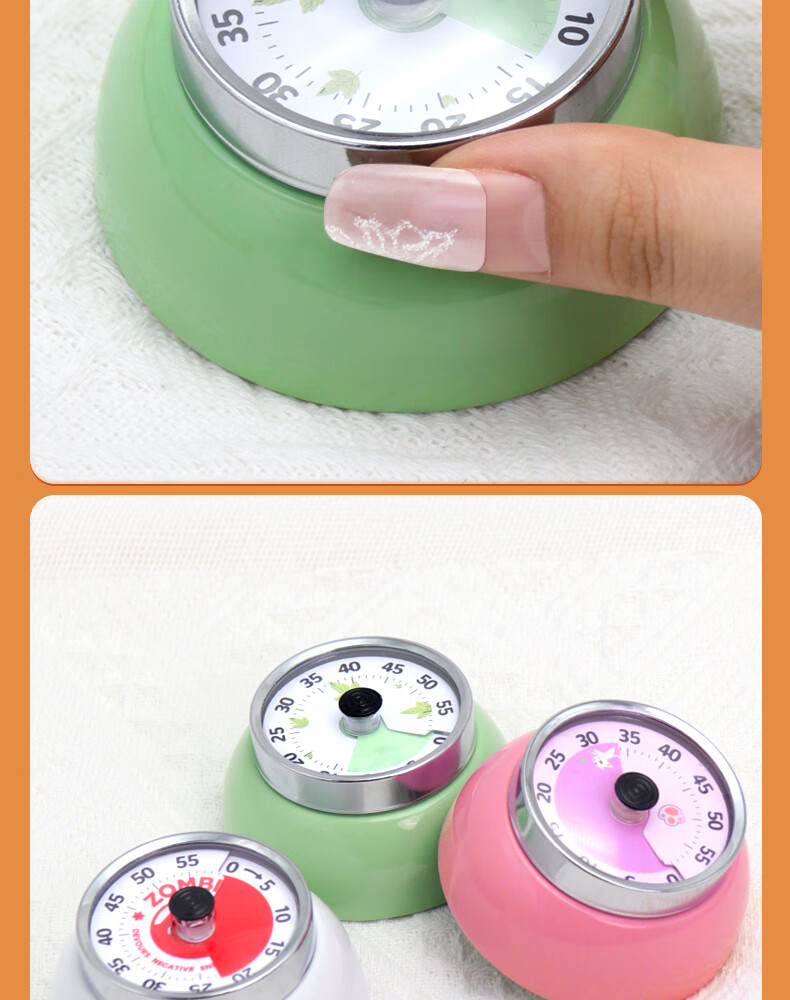 Timess Visual Timer, Kitchen Cooking Multifunctional Timer, Time Management Tool, Children's Dopamine, Back-To Season Gift 14