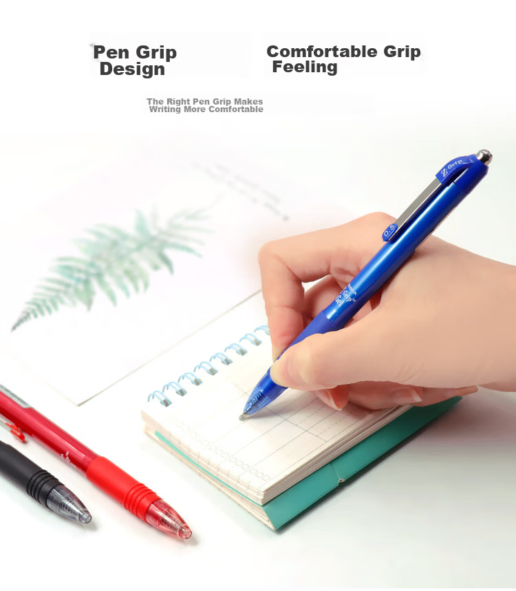 ZEBRA Bullet Tip Gel Pen 0.5mm Zhenhao Series Teacher's Correction Student Note Annotation Signing Pen C-JJ3 Red 5-Pack 4