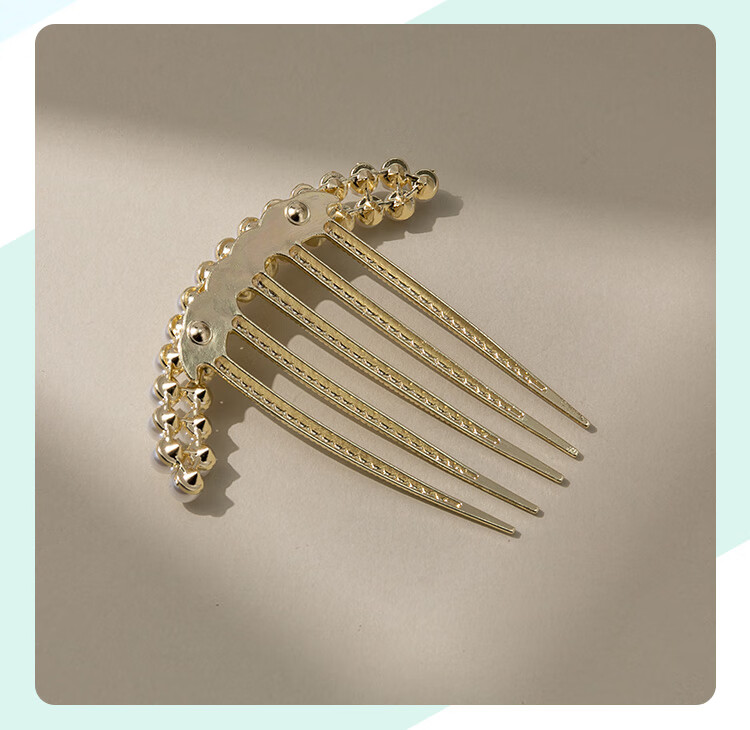CHIMERA Hair Bun Maker, Back-Of Hair Clip, High-End Hair Accessory for Women, Hair Comb, Birthday Gift for Girls 16