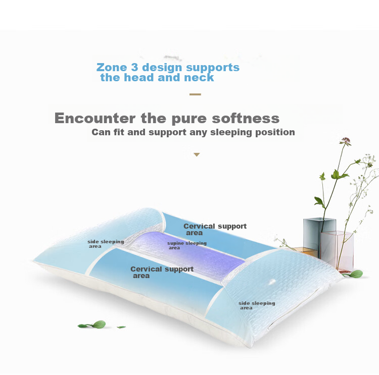 AiSleep Pillow Core, Pillow with Cassia Seed And Buckwheat, Comfortable Adult Cervical Pillow 6