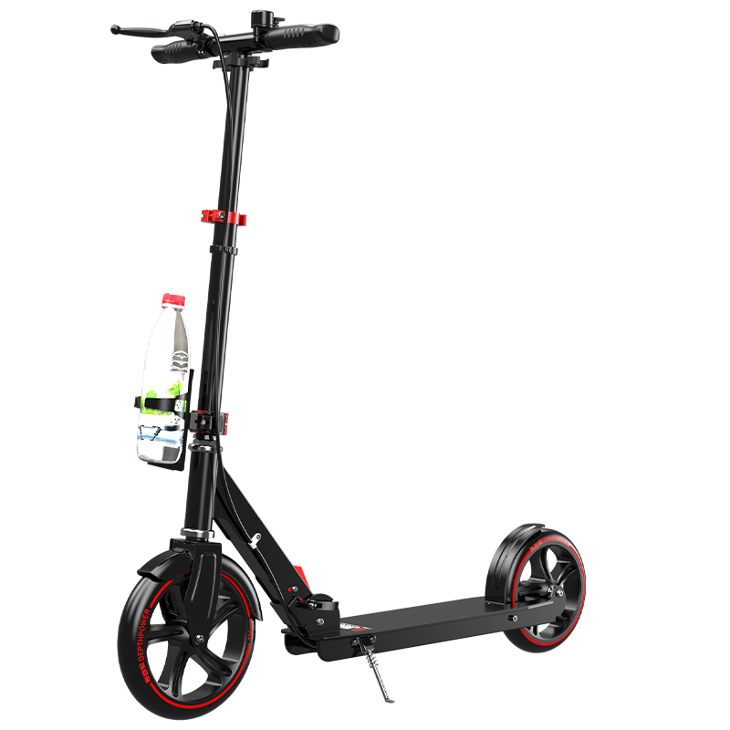 DEPTHPOWER Adult Scooter for Commuting to Work, Two-Wheel Non-Electric Kick Scooter for Older Childre