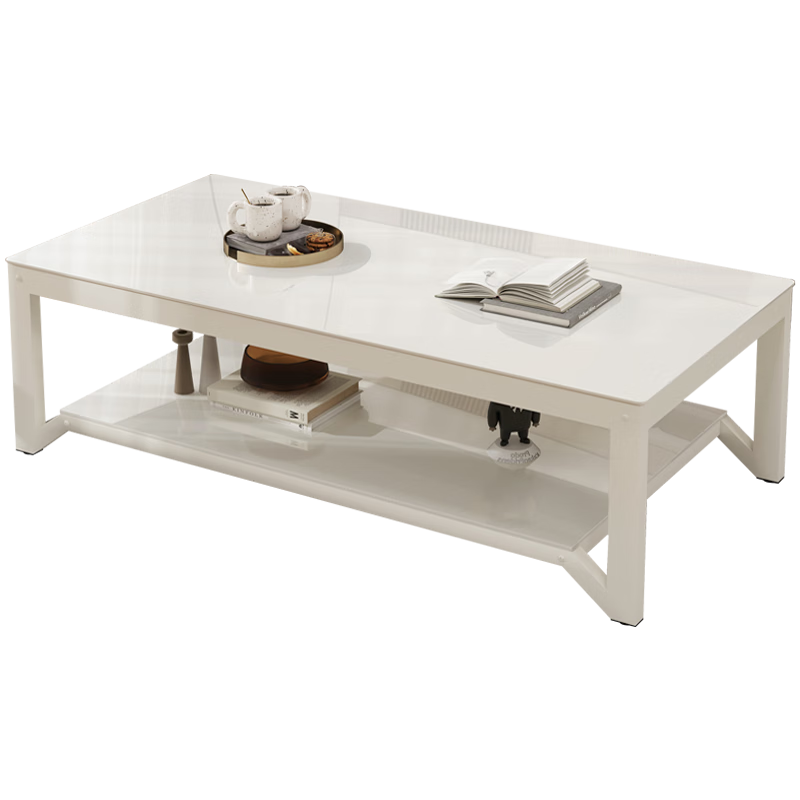 Fanshe Coffee Table, Living Room Coffee Table, Office Coffee Table, Home Living Room Glass Small Apartment Sofa Coffee Table, Modern And Simple