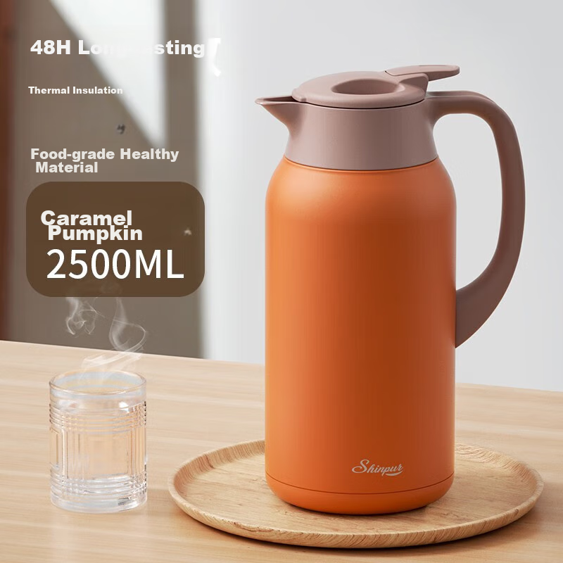 SHINPUR Japanese Insulated Bottle, Household Large Capacity Thermos Flask, Hot Water Bottle, Wedding Thermos