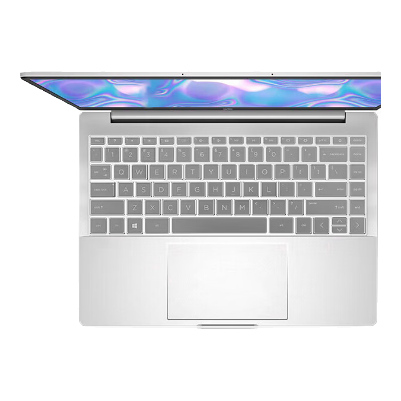 Jiasu HP Star BookPro14 Keyboard Cover, Rui Pro14 Soft Silicone [Glossy Adhesion] Keyboard Protection Dust Cover Quiet Typing