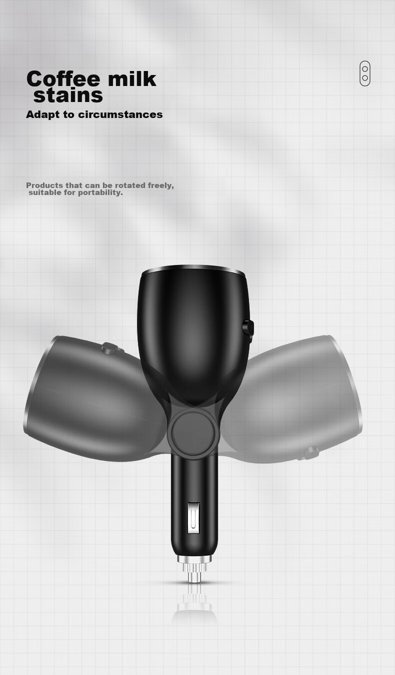 Honeywell Car Charger Cigarette Lighter Adapter, 300W Multifunctional Dual USB Expansion One-To/Two Fast Charging 8