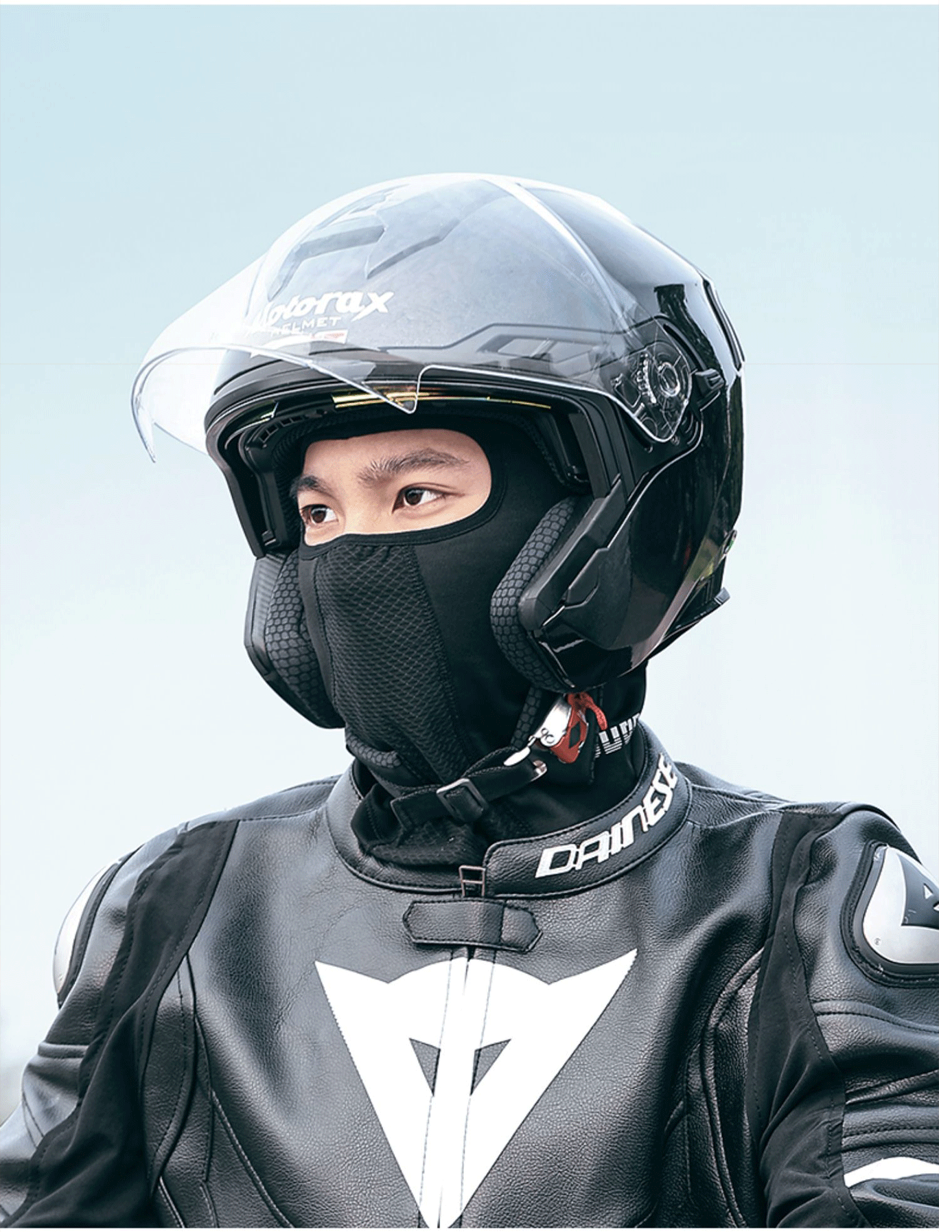 Captain Tas Winter Cycling Face Mask Motorcycle Electric Bike Bicycle Warm Head Cover Windproof Cold Resistant Ski Unisex 12