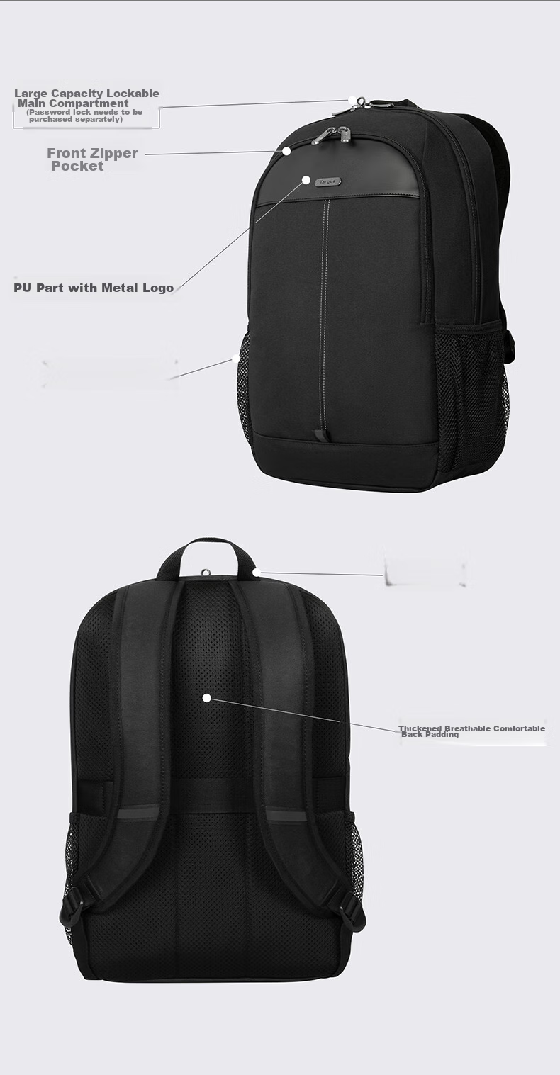 TARGUS TARGUS Laptop Backpack, 15.6-Inch Notebook Bag, Commuter Bag, 943 1