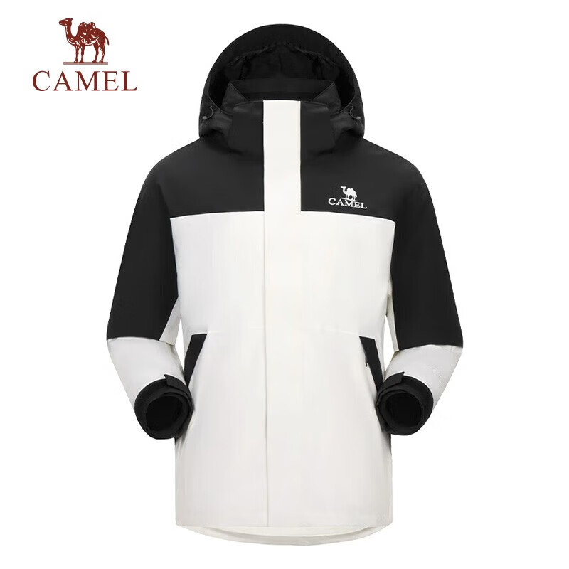 CAMEL 3-in-1 Waterproof Rainproof Mountaineering Jacket Unisex Outdoor Hiking Coat