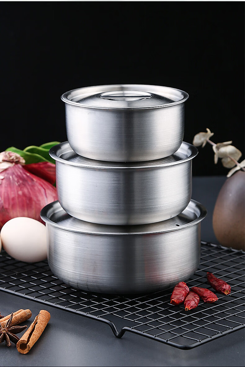 Newair Steamed Egg Bowl, 304 Stainless Steel Water Steaming Bowl for Egg Custard, with Lid, for Home Use, Baby Food Steamer, Baby Cooking Utensil 13
