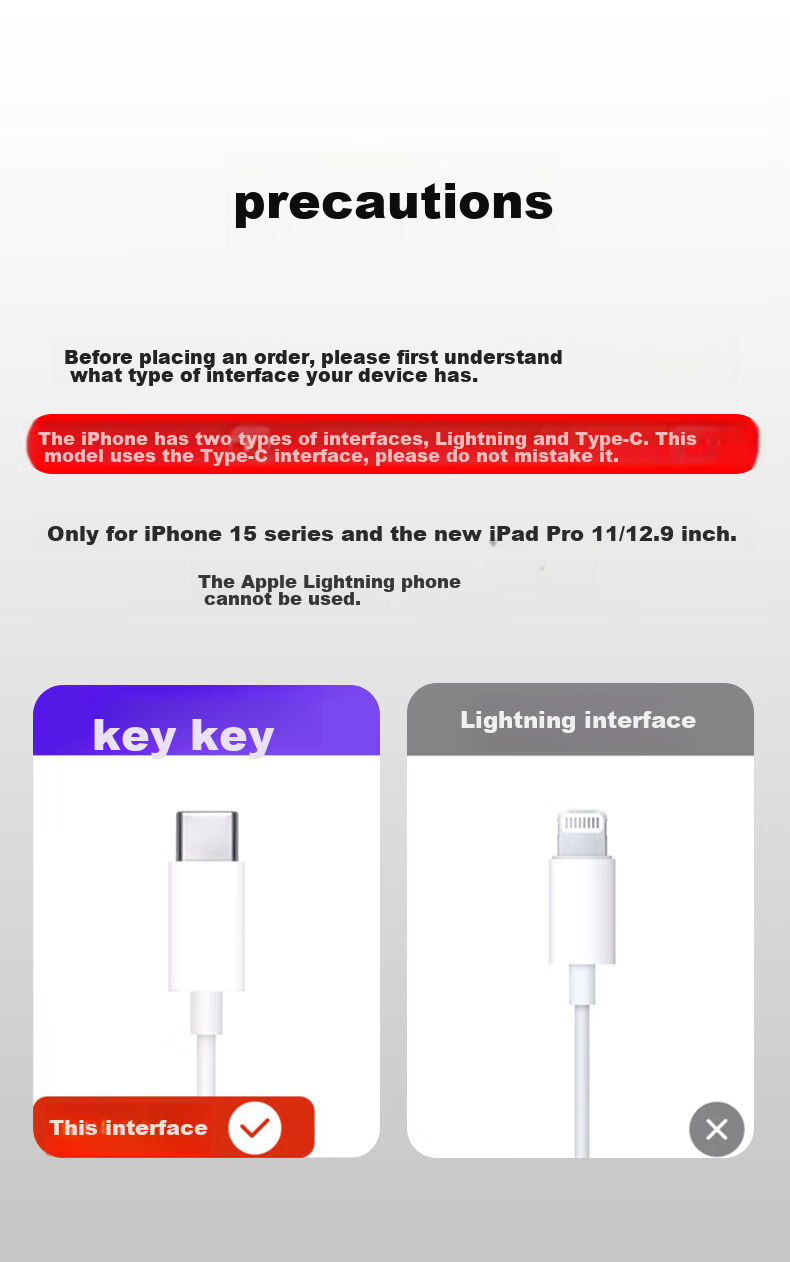 Masentek Charging Adapter Cable Compatible with Huawei Freelace Earphones, Freelace Pro 2, Honor Bluetooth Xsport Pro Converter USB to Type-C Audio Port 5