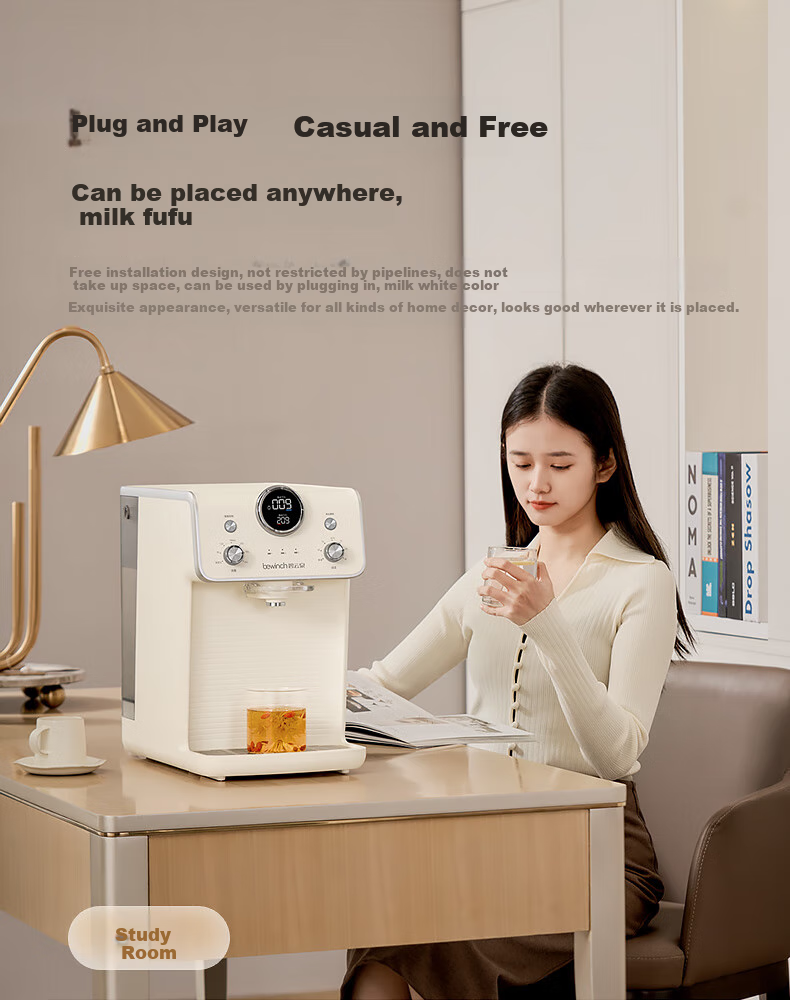 Bewinch G5 Water Purifier, Home RO Reverse Osmosis Heating All-In Machine with Direct Drinking, Countertop, Zinc-Containing Low-Sodium Water for Mothers And Babies, Antibacterial G5Pro-Rhein: Standard Versio 11