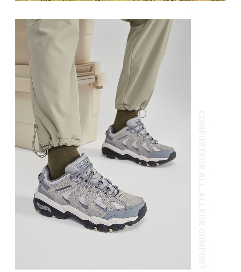 Skechers Xingshan | Women's Trail Running Shoes, Lightweight Shock-Absorbing Wear-Resistant Casual Outdoor Hiking Shoes 180185C 30