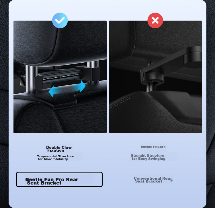 BASEUS Car Tablet Holder, IPad And Phone Mount for Rear Seats, Suitable for Online Car Rentals, New Model for Spring Festival Travel in 2026 6