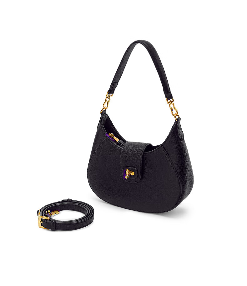 JONBAG New Moon Bag, Single Shoulder Underarm Crossbody Bag, High-End Niche Design, Versatile for Commuting, Perfect Gift for Girlfriend on May 20th 19