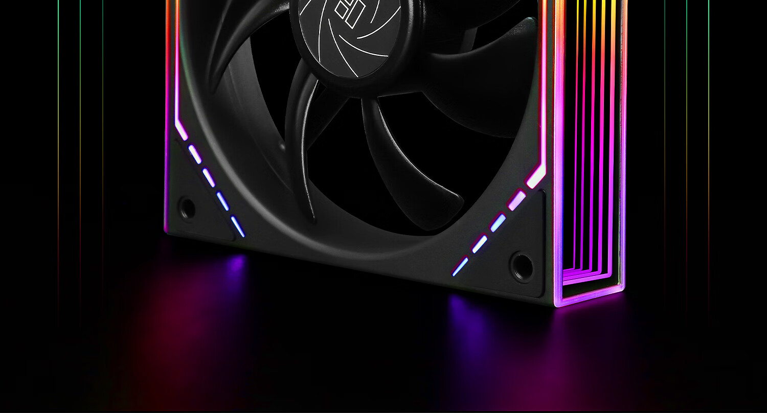 Thermalright TL-M12, 12cm Fan, 1500 RPM PWM, S-FDB Bearing, Color-Changing Frame, 12cm Case Fa 3