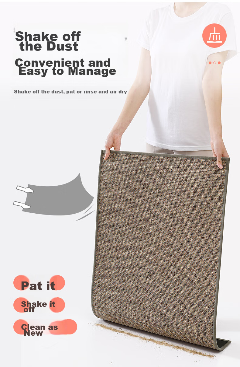 Dajiang Entrance Mat, Doorway Rug, Entryway Doormat, Foyer Mat, Luxurious High-End Carpet for Entrance, 80x120cm 7