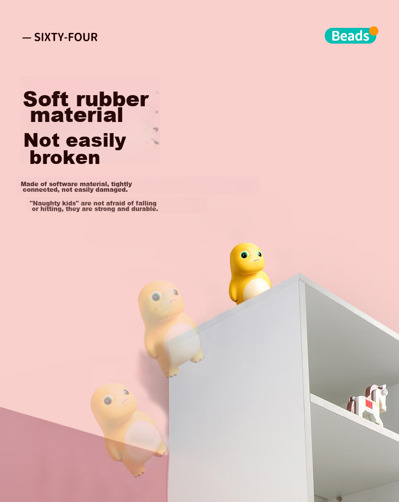 Babamama Squeeze Toy Stress Relief Doll for Adults, Slow Rebound Air Venting Plush Stuffed Animal Gift for Boys And Girls 5