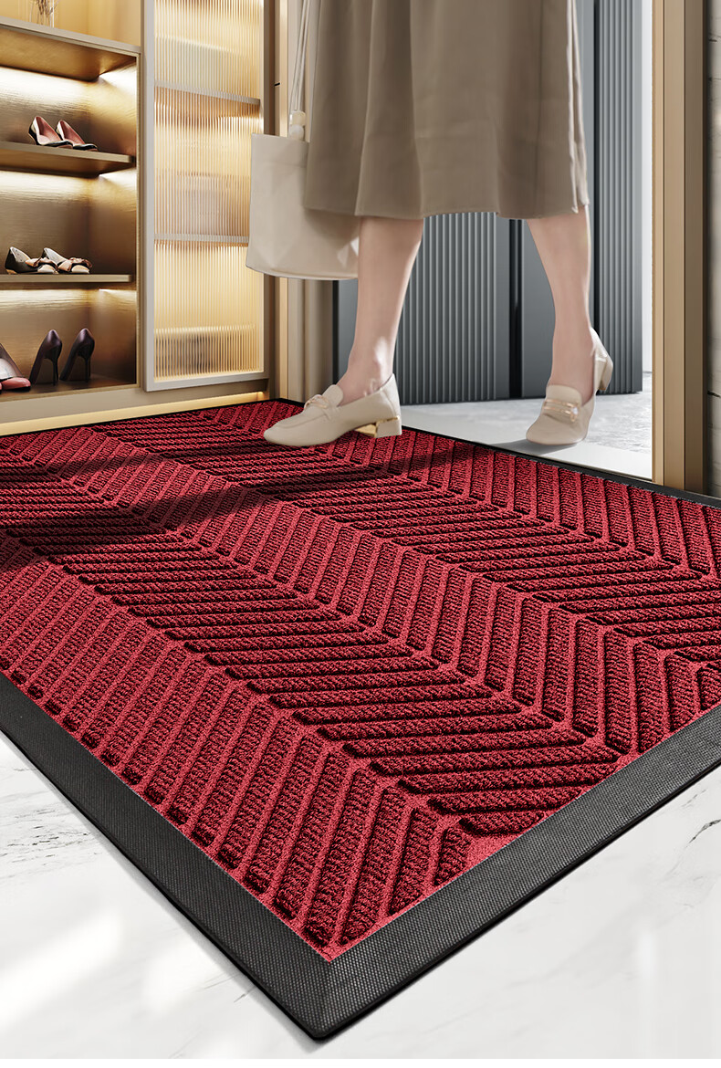 Dajiang Entrance Door Mat, Rubber Doormat, Indoor Carpet, Commercial High-End Floor Mat, Entrance Mat, 120x180cm 3