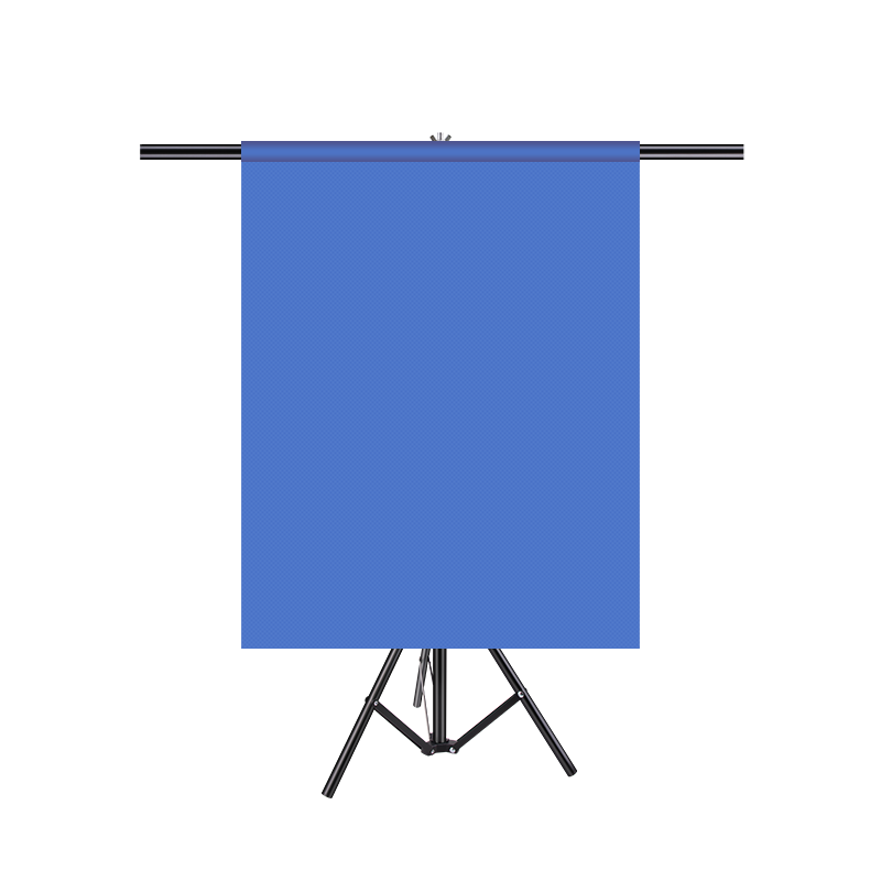 LATZZ 1.6*1 Meter Blue Live Streaming Backdrop, Photography Blue Cloth, Solid Color Thickened Curtain, Chroma Key Fabric, Product Photo Background Cloth, Portrait Photography ID Photo Shooting Soft Light Non-Woven Fabric