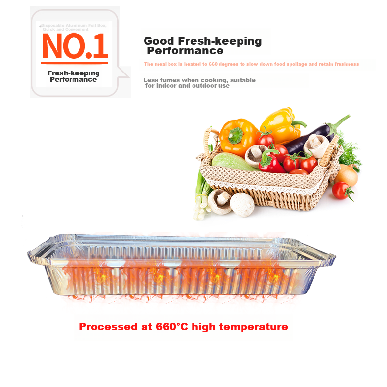 Babike Aluminum Foil Takeout Boxes, 2200ml*10 Pieces, Disposable Containers for Seafood, Crayfish, Camping, Barbecue, And Takeout Packaging 3
