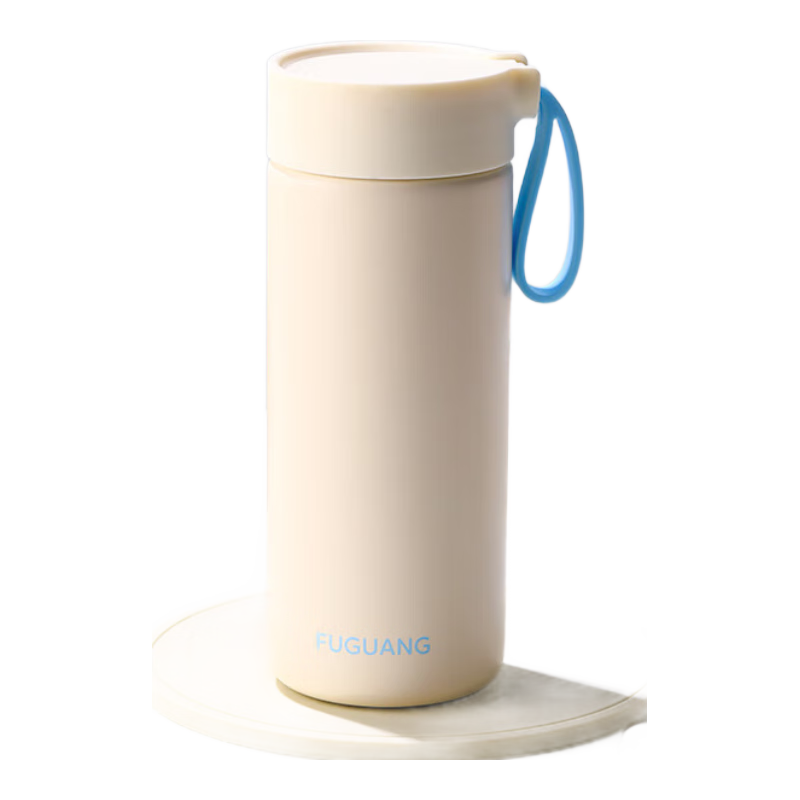 Fuguang Xinran Series, Insulated Mug, 316 Stainless Steel Water Bottle, Student Thermos Cup, Portable Tea Infuser for Men And Women, Outdoor Use
