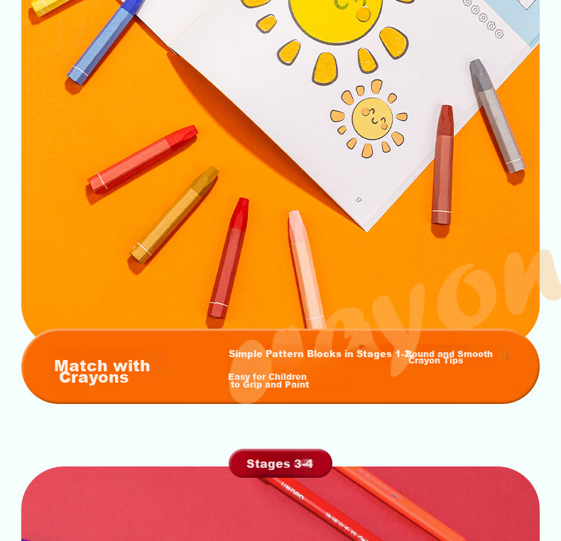 Deli Children's Coloring Book, Drawing Book, Stage Painting Book, Art Book for Elementary School Students Aged 3-6, Back-To Holiday Birthday Gift 7