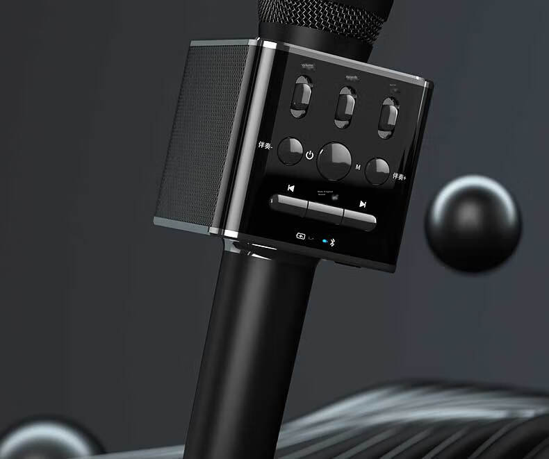 Hifier X17 Wireless Bluetooth Microphone Speaker All-In Phone Mic with AI Sound Enhancement for Home KTV Indoor Outdoor Karaoke Live Streaming Hosting Portable Microphone Long Battery Life Live Streaming Equipment 2