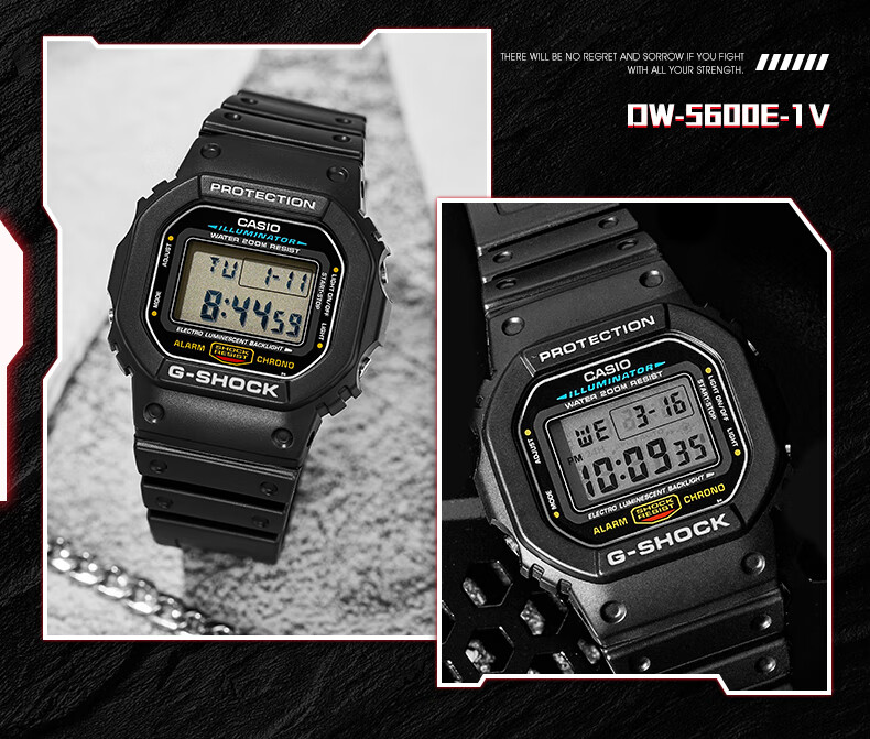 Casio Men's Watch, Small Square Sports Student Watch G-SHOCK Electronic Men's Watch GM-5600SCM 5