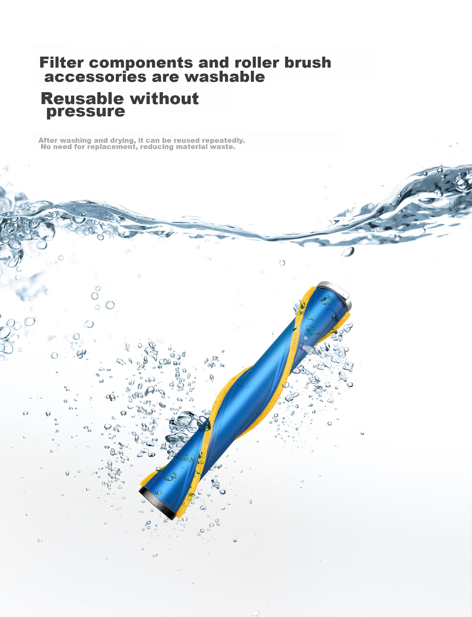 Xiaogou Cordless Vacuum Cleaner T11Pure, Powerful Suction for Home Use, Handheld Design for Pets And Families, Lightweight Body, Noise Reduction Technology 21