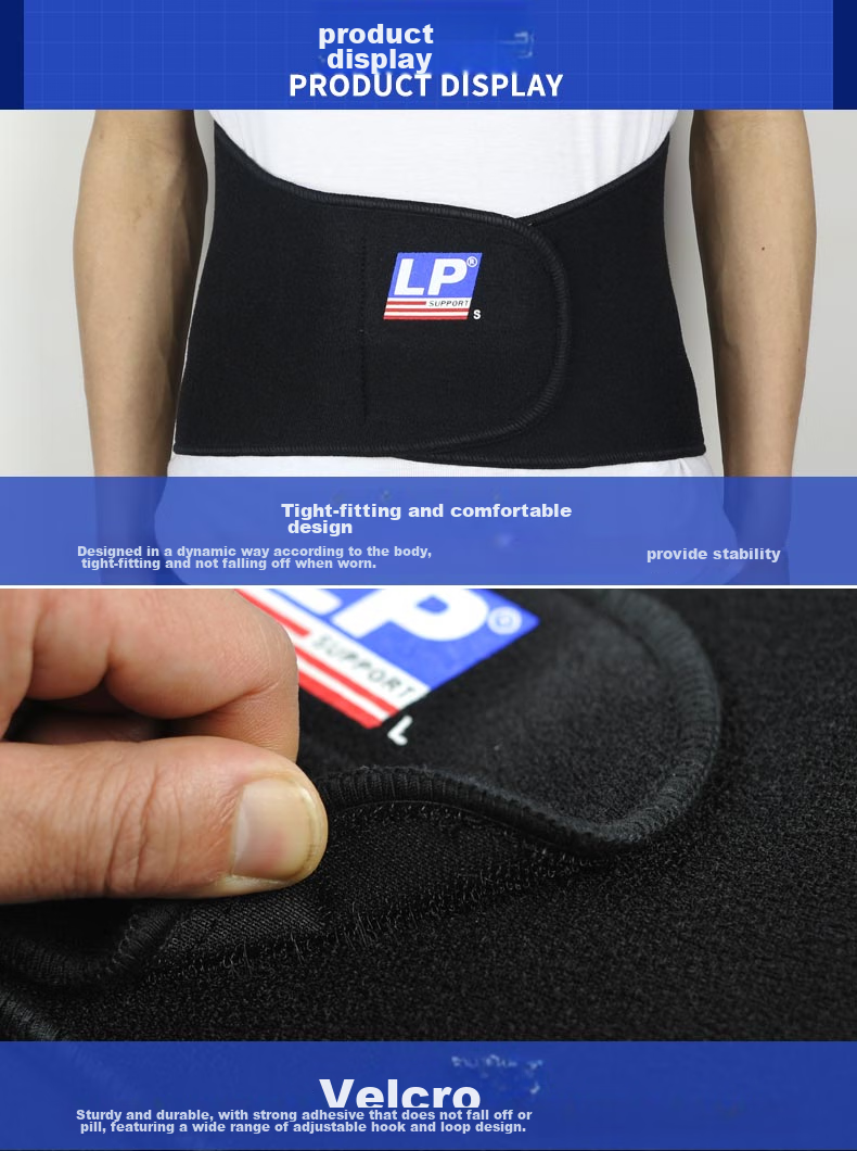 LP 771 Lumbar Support Belt, Heightened Back Protection, Stable Support Brace, Breathable Type, Size M 6