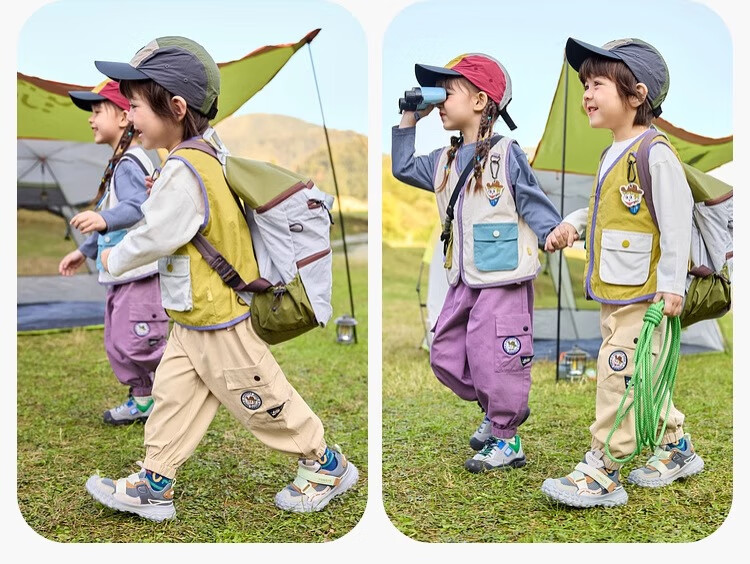 Dudujia Baby Vest Spring Style Trendy Boys' Waistcoat, Spring Fashion Children's Sleeveless Jacket, Stylish Girls' Clothing, Beige, Size 120 16
