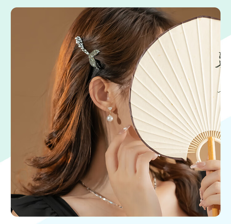 CHIMERA Mermaid Tail Hair Clip Duckbill Clip Hair Accessories for Forehead Bangs Edge Hair 6.1 Children's Day Gift 4