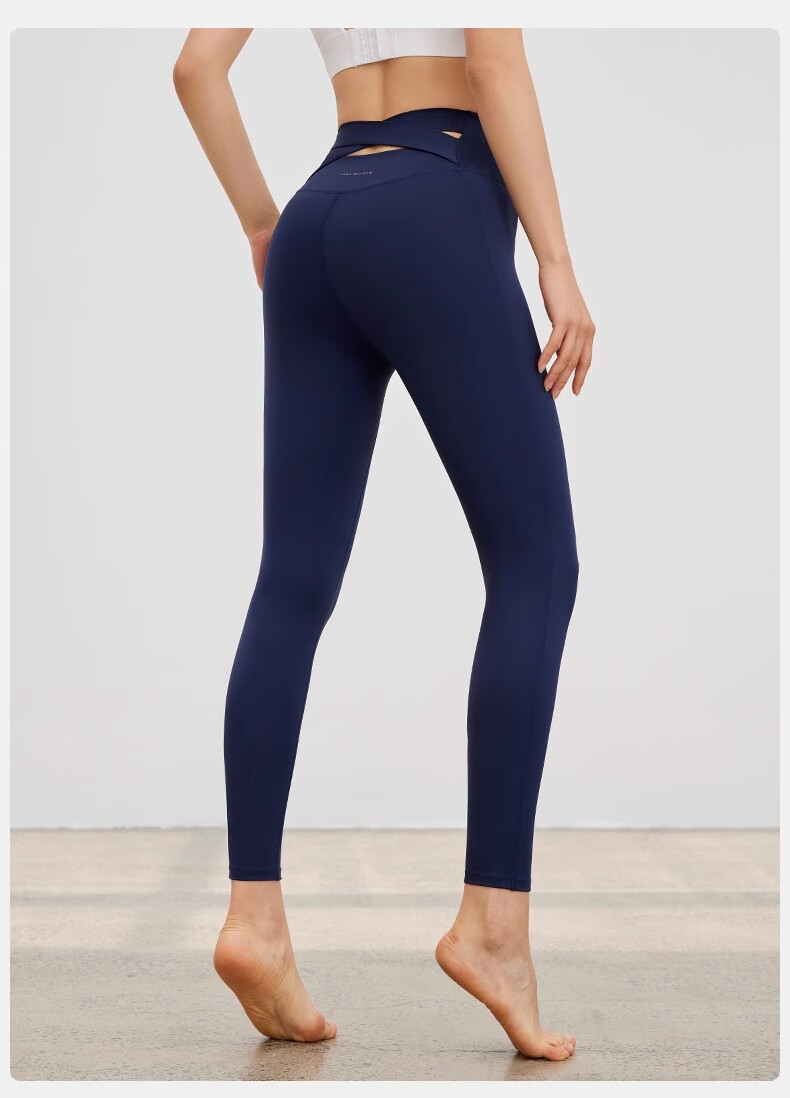 NEVER ME Yoga Pants for Women, Sports Fitness Leggings, Tight High-Waist Butt-Lifting Cycling Training Running Pants, Suitable for Outdoor Wear in Spring And Summer 28