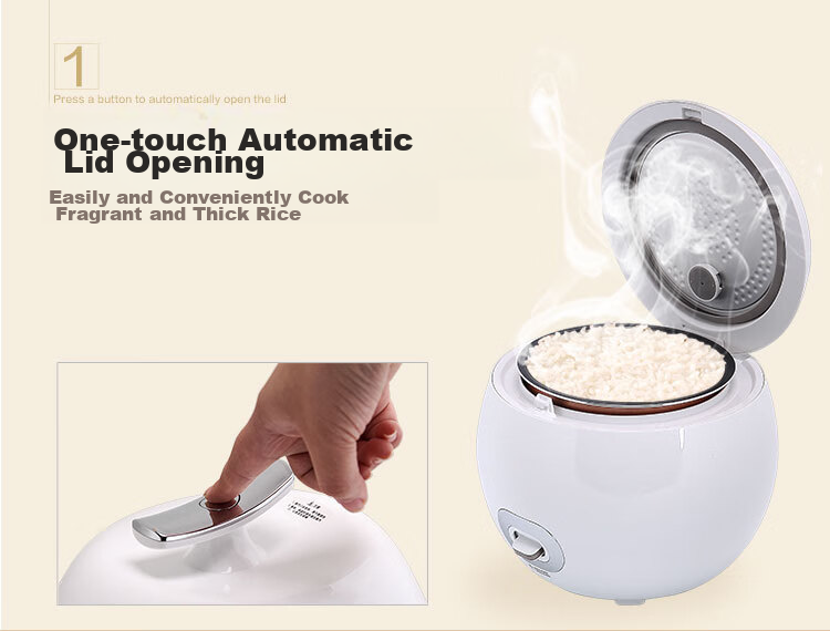 GREE Mini Rice Cooker for 1-3 People, Non-Stick Inner Pot, 2L Household Electric Rice Cooker, Small Size, Self-Use Or As A Gift for Parents, Traditional Firewood Cooking, Steamed Rice Pot 2003a 2