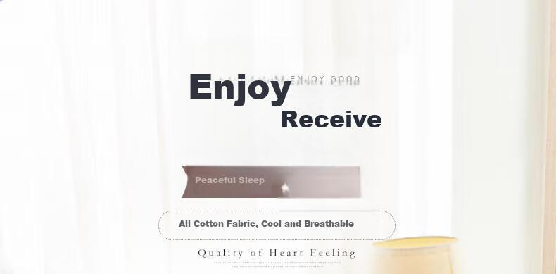 Hengyuanxiang Antibacterial Pure Cotton Pillowcase, 100% Cotton Pillow Cover, Single Pack, for Home Use, All Seasons, Pillow Case, Skin Pillow, Large Size 1