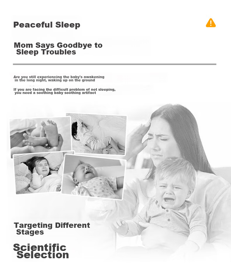 EVOCELER Baby Crib Mobile Toy, Newborn Soothing Aid, Bed Hanging Rattle, 0-1 Year Old, Welcome Gift, Full Moon And First Birthday Present 6