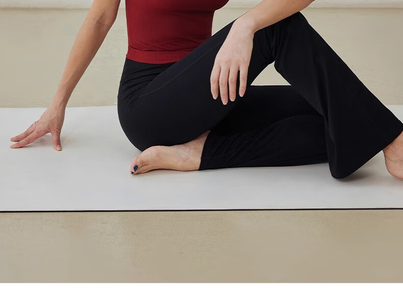 Gigt Yoga Pants for Women, Slightly Flared, Cool And Draping, Slimming, Nude-Like, Suitable for Outdoor Wear, Waist-Cinching, Butt-Lifting, Sports And Daily Fitness Pants 36