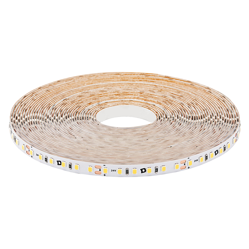 DELIXI Low Voltage LED Strip Light Ceiling Ambient Soft Flexible Light Bar 10W Bare Board 10m Cool White