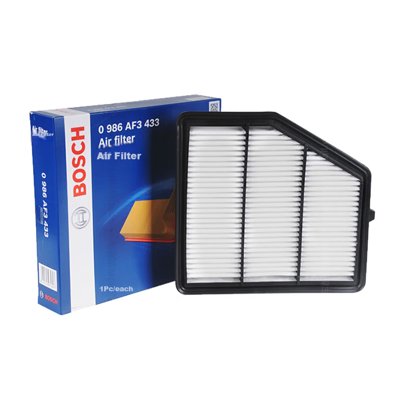 BOSCH Automotive Air Filter Element 0986AF3433 Compatible with Nissan Teana 2.0T 2019 Model-2020 Model