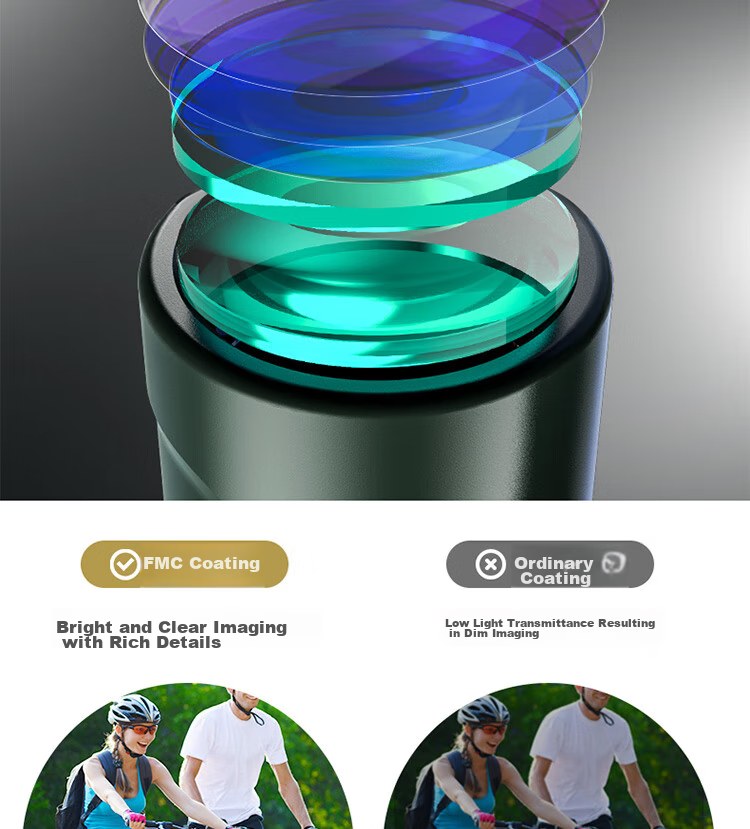 Xingtelang Original X Green 8X42 High-Definition High-Magnification Nitrogen-Filled Waterproof Low-Light Night Vision Professional Binoculars for Concerts 16