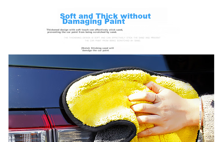Good Weather Car Wash Towel, RV And Large Vehicle Cleaning Cloth, Lint-Free, Absorbent, Long-Staple Fiber Car Cleaning Towel, Large Size, 1 Piece, 60*250 15