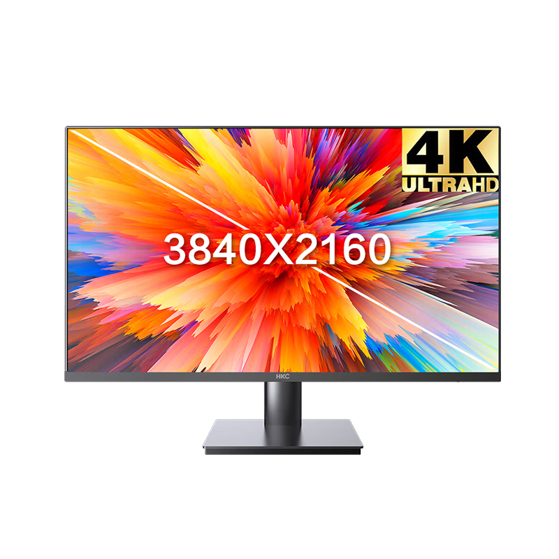 HKC 31.5-Inch 4K Ultra HD Large Screen P3 Wide Color Gamut Wide-Angle Micro-Bezel Commercial Office Wall-Mounted Low Blue Light Flicker-Free PS5 Desktop Computer Monitor T3252U