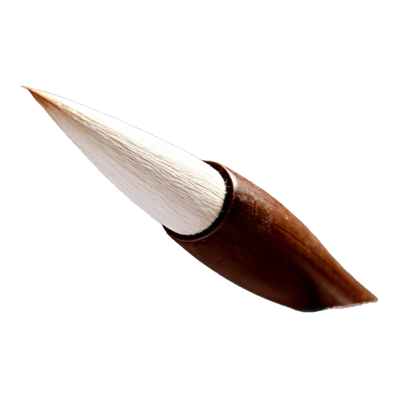 Liupintang Calligraphy Brush, Large Professional-Grade Brush Pen, Suitable for Regular Script, Adult Beginners, Chinese Painting And Calligraphy Practice, High-Quality Soft Brush, Huanxue Xiangmei, Large Size