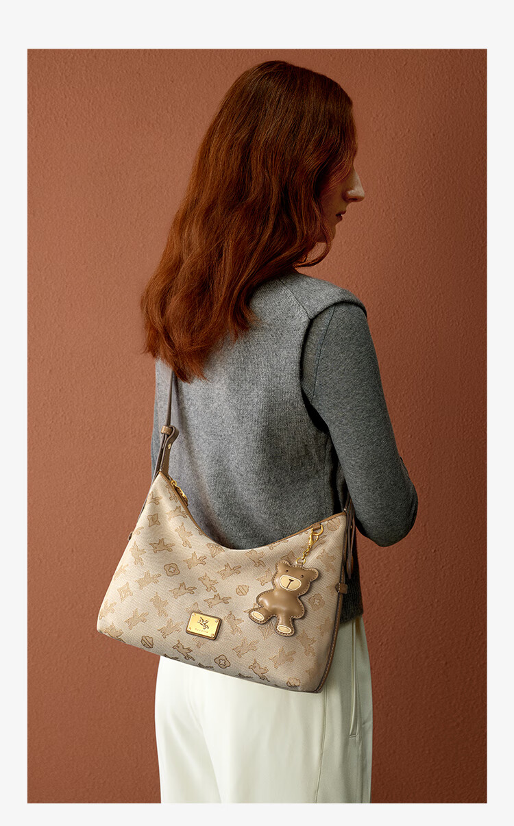 NUCELLE Fabric Pegasus HOBO Women's Bag, 2026 New Style Woven Bag, Light Luxury Brand Casual Crossbody Ladies Handbag Gift for Wome 10