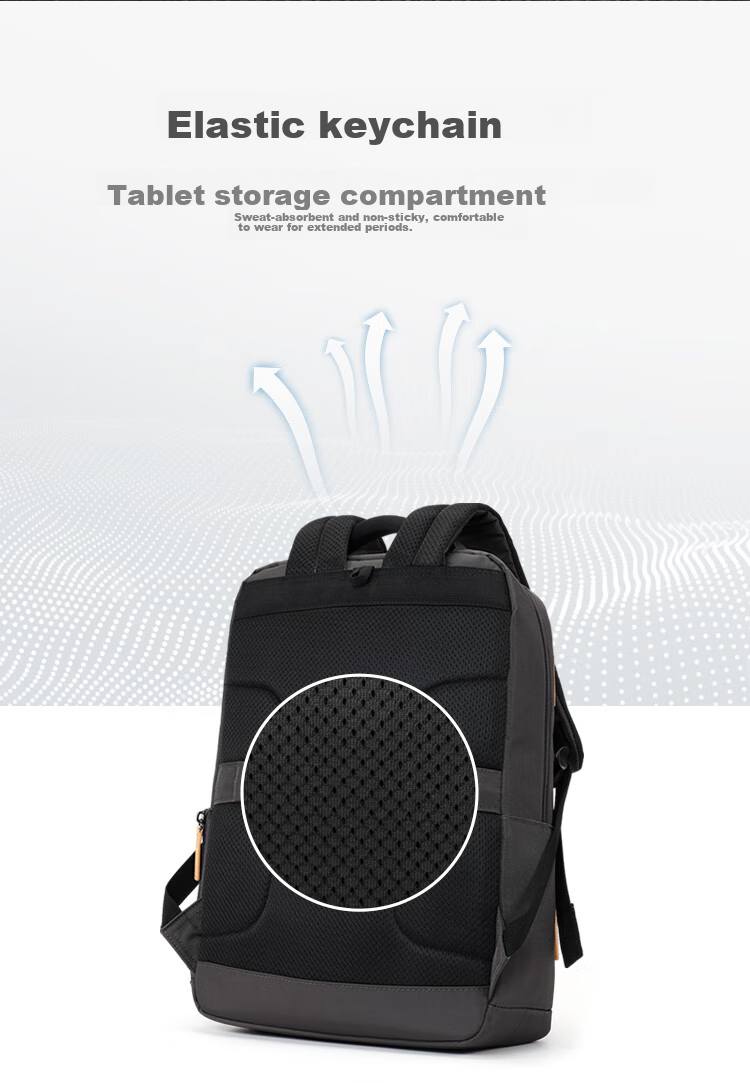 Xinxiuli Backpack, Laptop Bag for Men, Large Capacity Business Travel Bag, Commuter Notebook Bag, 16-Inch Schoolbag 7