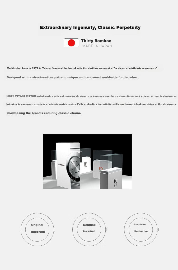 ISSEY MIYAKE Watch, Men's And Women's Nylon Pin Buckle Watch, C Series Couple's Model, Luminous Wristwatch NYAD006Y5 Foldable 2