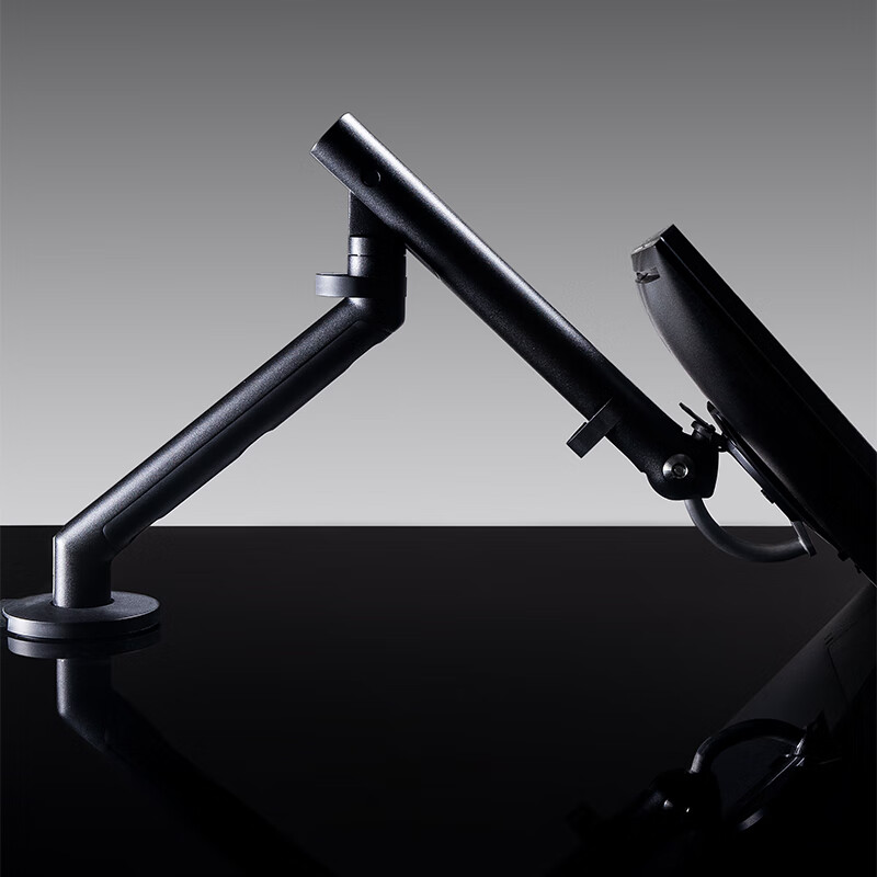 HERMAN MILLER CBS & Jingxuan Flo Monitor Stand, Computer Stand, Rotating Computer Stand, Desktop Adjustable Arm Support, Black