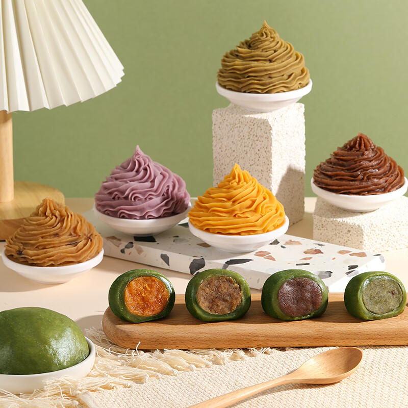 馅入糕欢香芋馅500g 烘焙馅料青团馅料香芋泥蛋黄酥面包DIY粽子馅料芋泥馅