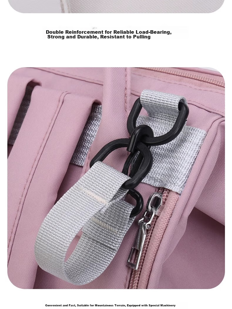 FENYE Diaper Bag Backpack, Large Capacity, Lightweight, for Mothers And Babies, Travel-Friendly, Stain-Resistant, Water-Repellent, Crossbody Bag 13